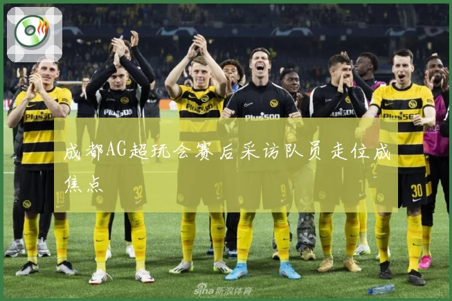 成都AG超玩会赛后采访队员走位成焦点